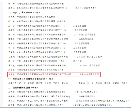 喜報！河南交科院檢驗檢測認(rèn)證有限公司、河南省豫通工程管理咨詢有限公司獲河南省交通運輸廳通報表揚